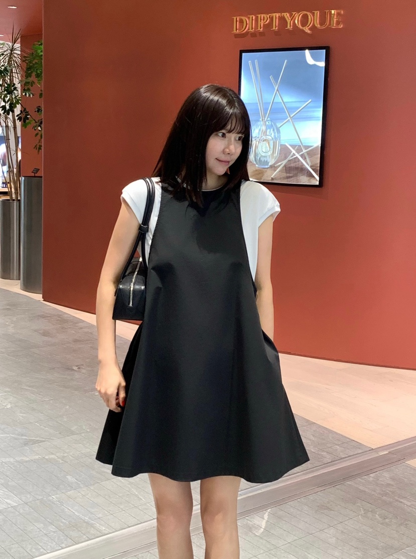 COURGETTE東大門實拍女士新款人氣職業休閑時尚真品25春夏連衣裙COURGETTE連衣裙