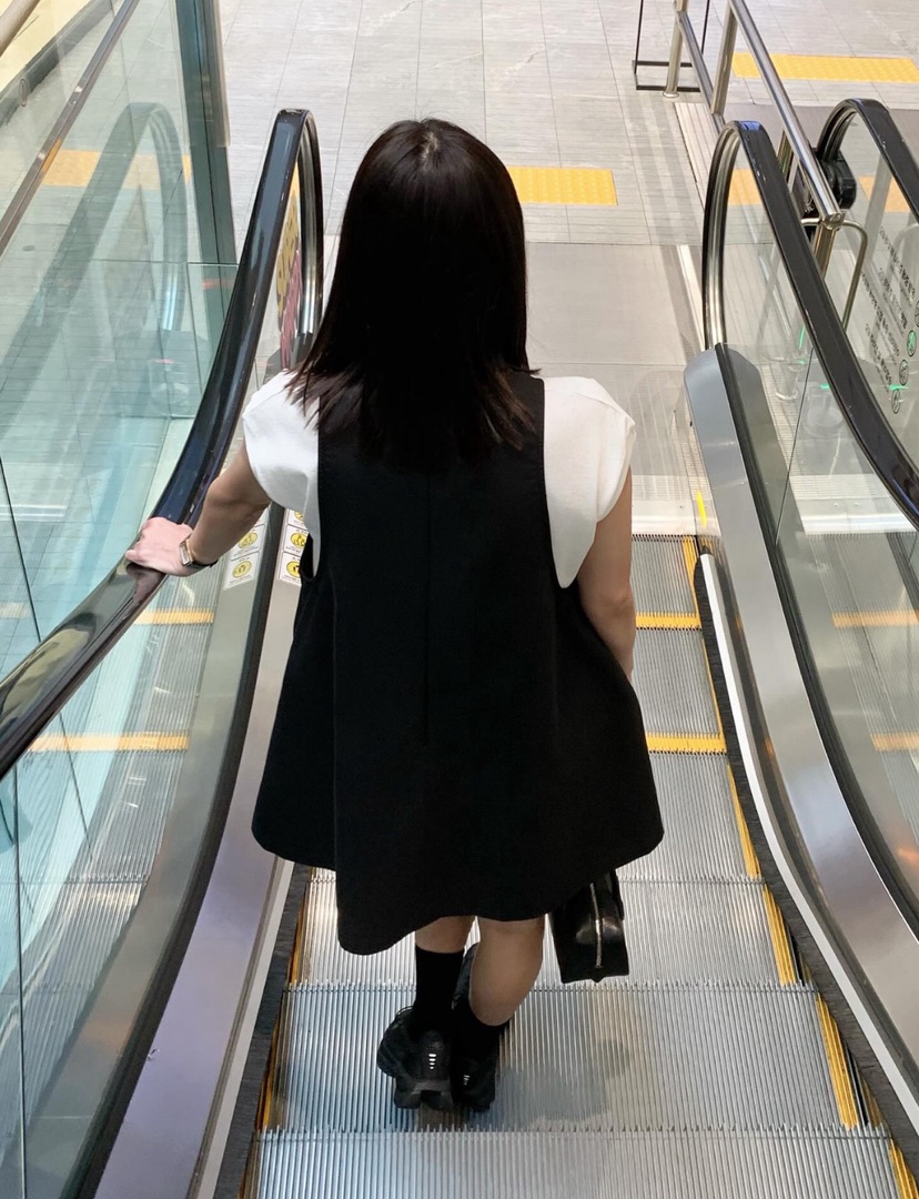 COURGETTE東大門實拍女士新款人氣職業休閑時尚真品25春夏連衣裙COURGETTE連衣裙