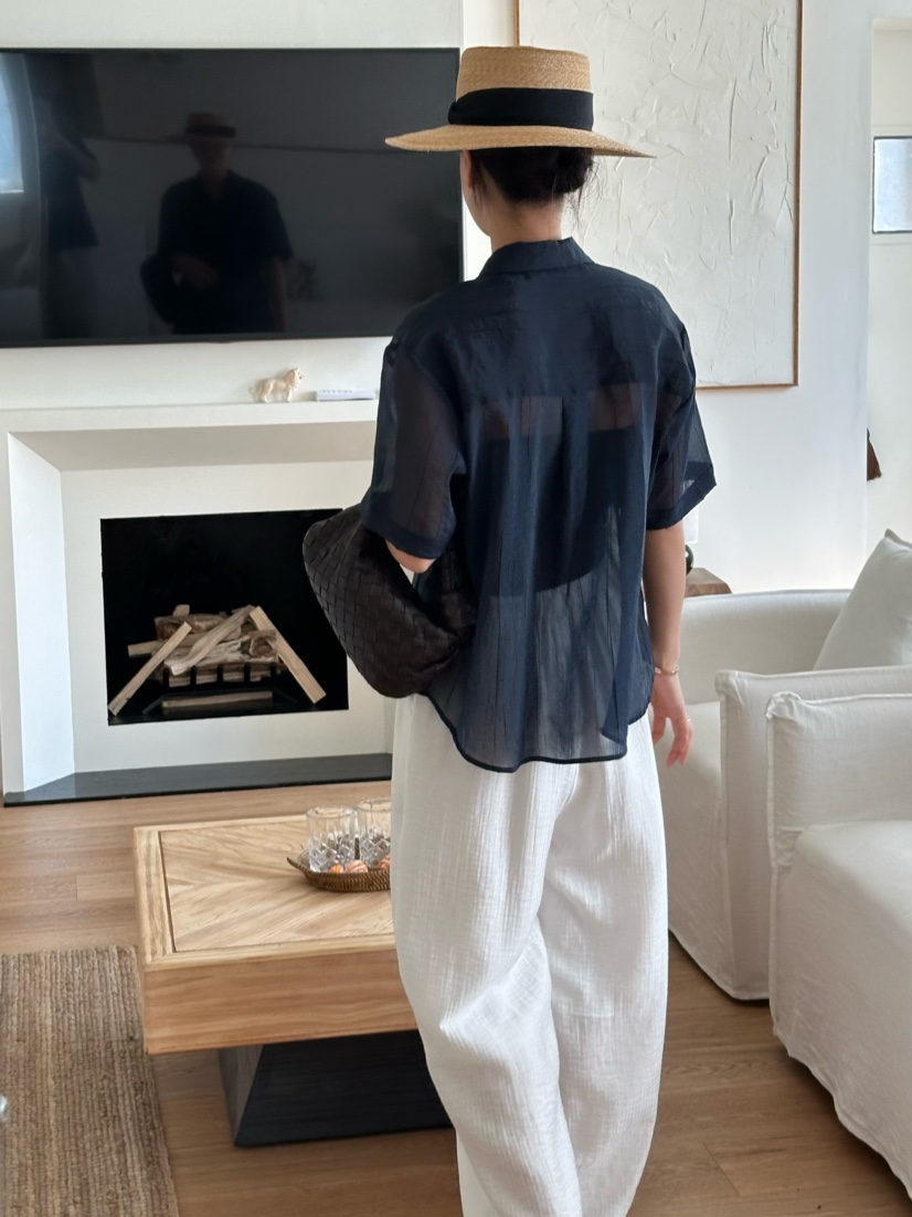 LE VASE東大門代購女裝新款人氣真品熱賣休閑推薦襯衫蕾絲衫LE VASE襯衫/蕾絲衫