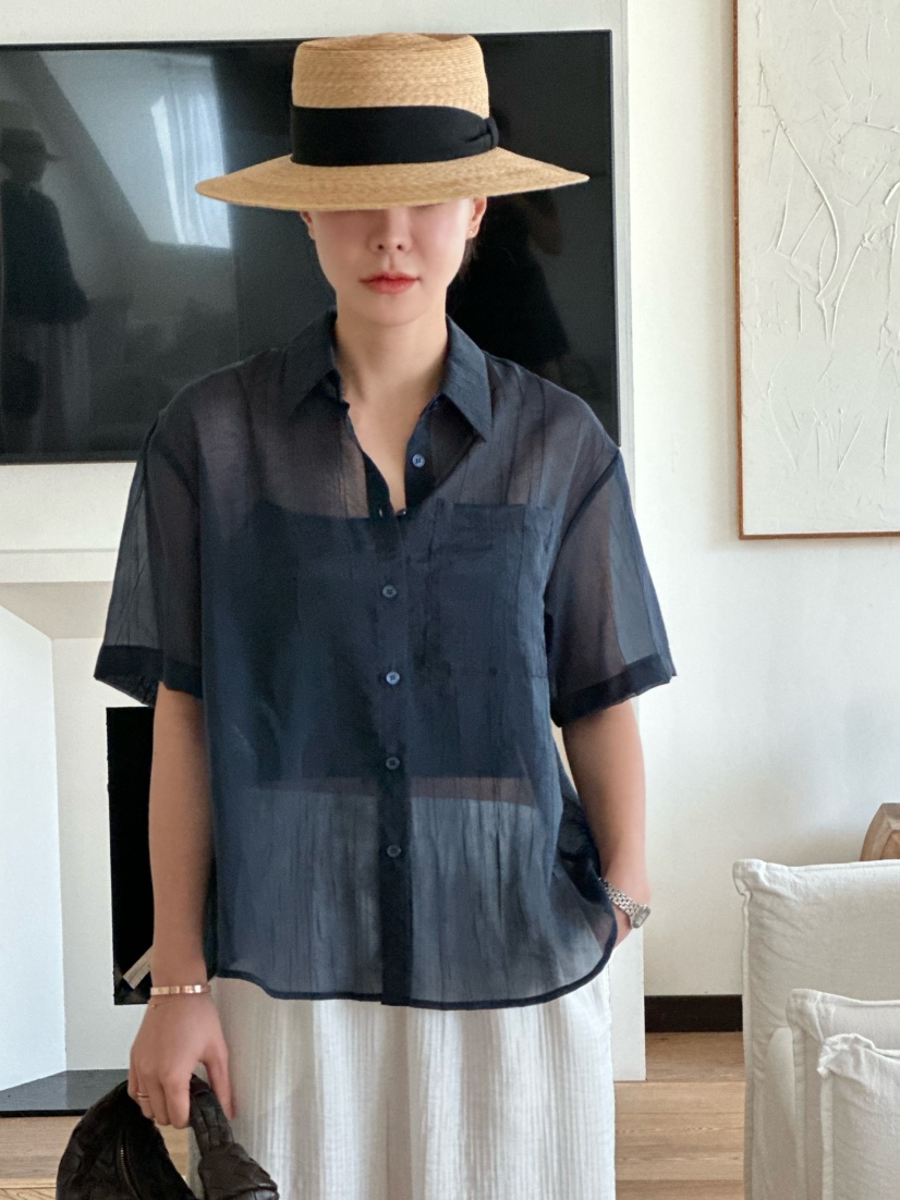 LE VASE東大門代購女裝新款人氣真品熱賣休閑推薦襯衫蕾絲衫LE VASE襯衫/蕾絲衫