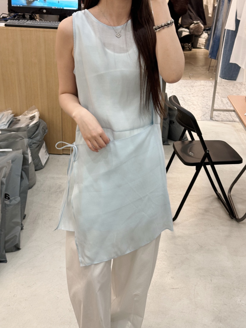 THE EYL東大門實拍女裝新款25春夏休閑推薦時尚職業吊帶背心THE EYL吊帶/背心