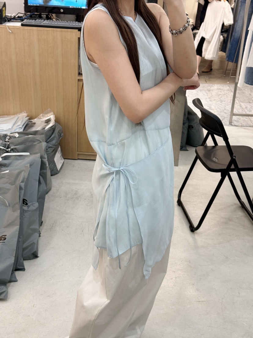 THE EYL東大門實拍女裝新款25春夏休閑推薦時尚職業吊帶背心THE EYL吊帶/背心