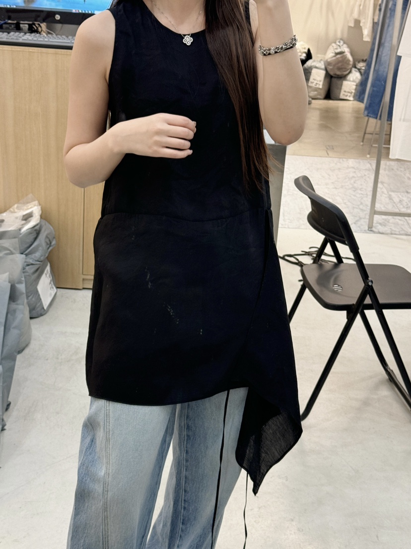 THE EYL東大門實拍女裝新款25春夏休閑推薦時尚職業吊帶背心THE EYL吊帶/背心