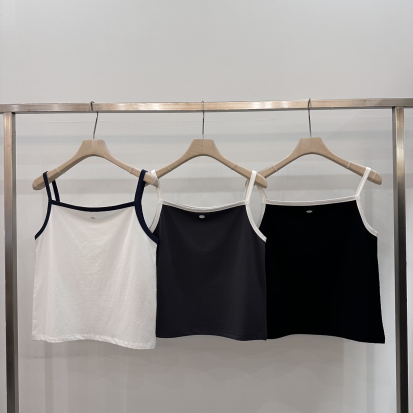 THE EYL韓國代購女士新品推薦25春夏休閑人氣真品吊帶背心THE EYL吊帶/背心