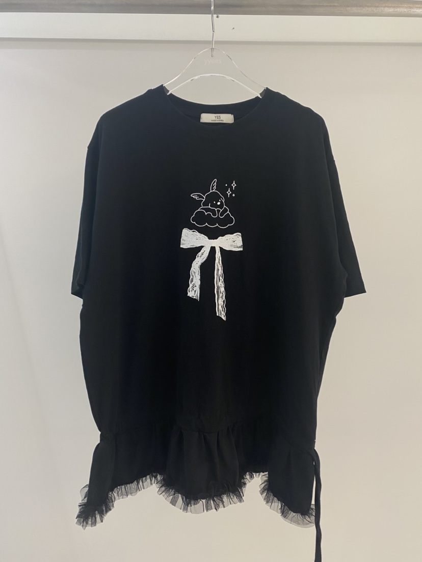 YES韓國直郵女士新款熱賣推薦時尚人氣25春夏職業真品休閑T恤YEST恤圖色2