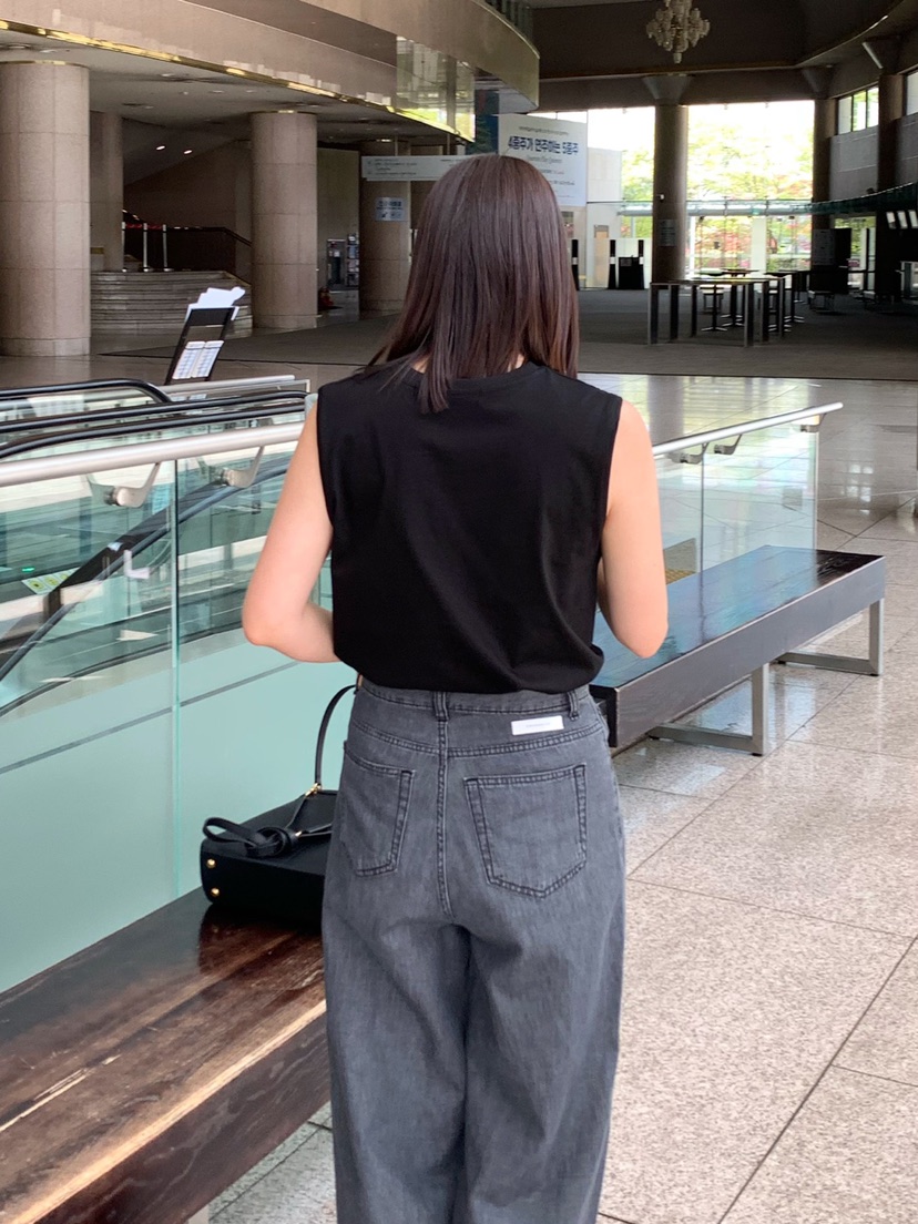 COURGETTE韓國代購女裝新品推薦熱賣時尚人氣真品25春夏吊帶背心COURGETTE吊帶/背心