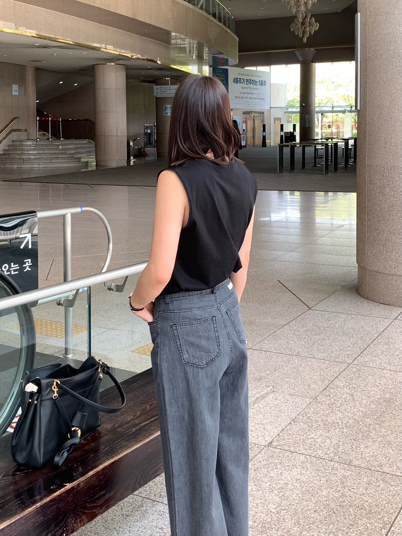 COURGETTE韓國代購女裝新品推薦熱賣時尚人氣真品25春夏吊帶背心COURGETTE吊帶/背心