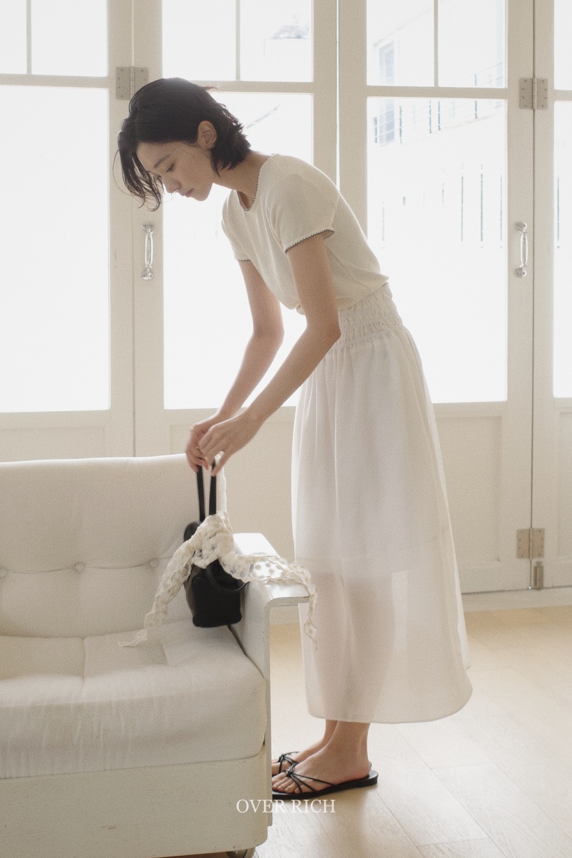 OVER RICH東大門實拍女裝新款推薦真品人氣時尚熱賣25春夏長裙OVER RICH長裙