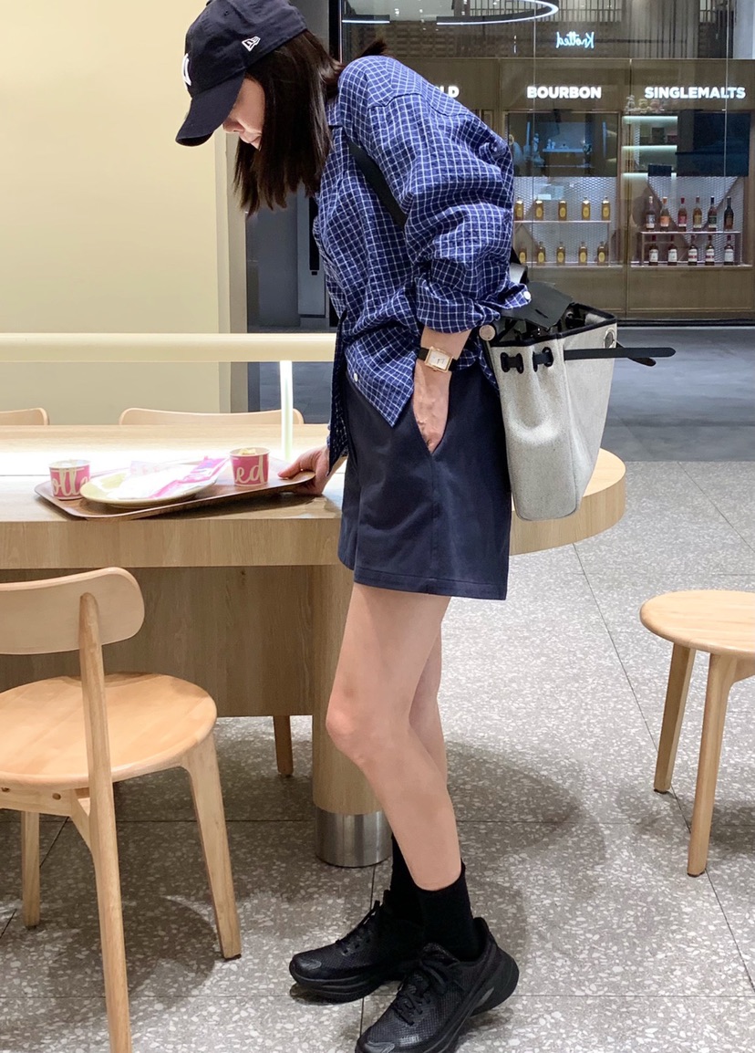 COURGETTE東大門實拍女士新款熱賣時尚休閑人氣推薦25春夏短褲COURGETTE短褲