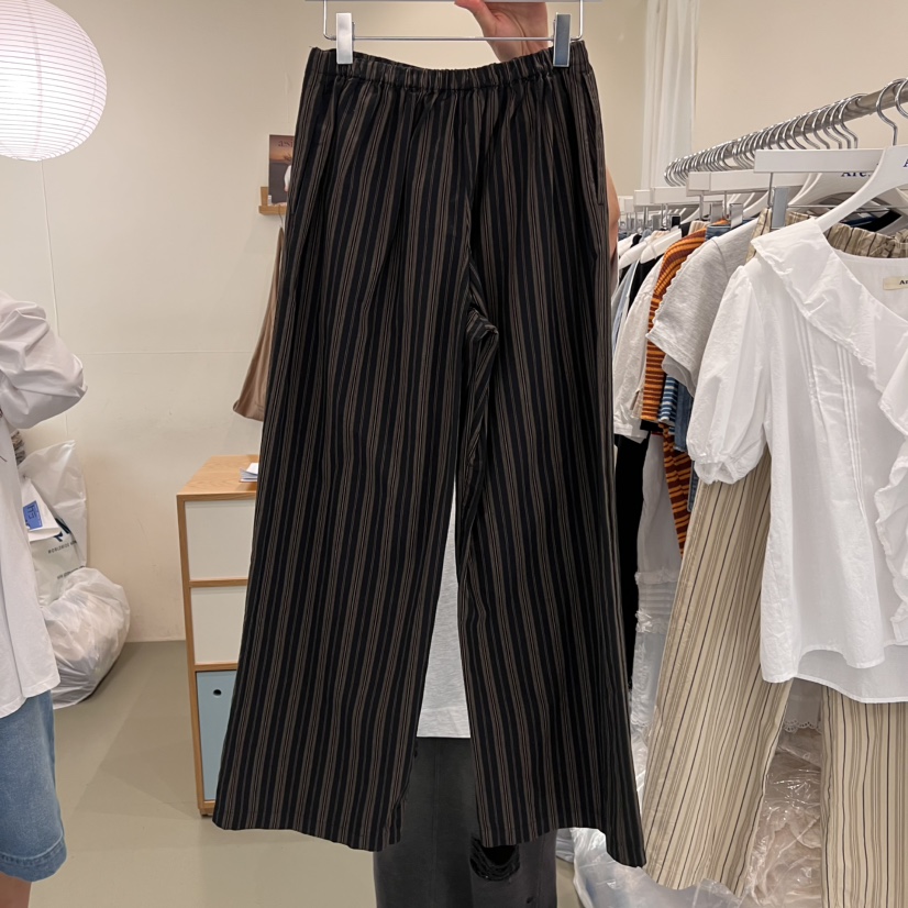 ARE韓國代購女裝新款人氣真品25春夏休閑推薦職業熱賣休閑褲ARE YOU/ARE休閑褲