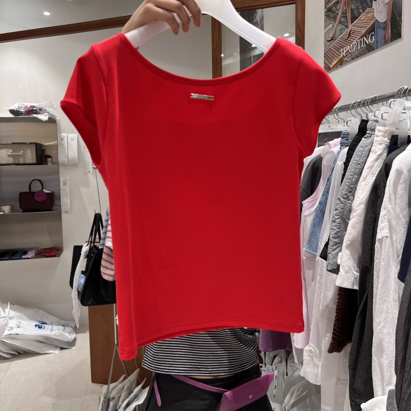 TEMPTING韓國代購女裝新品推薦人氣休閑時尚真品T恤兩面可穿TEMPTINGT恤圖色2