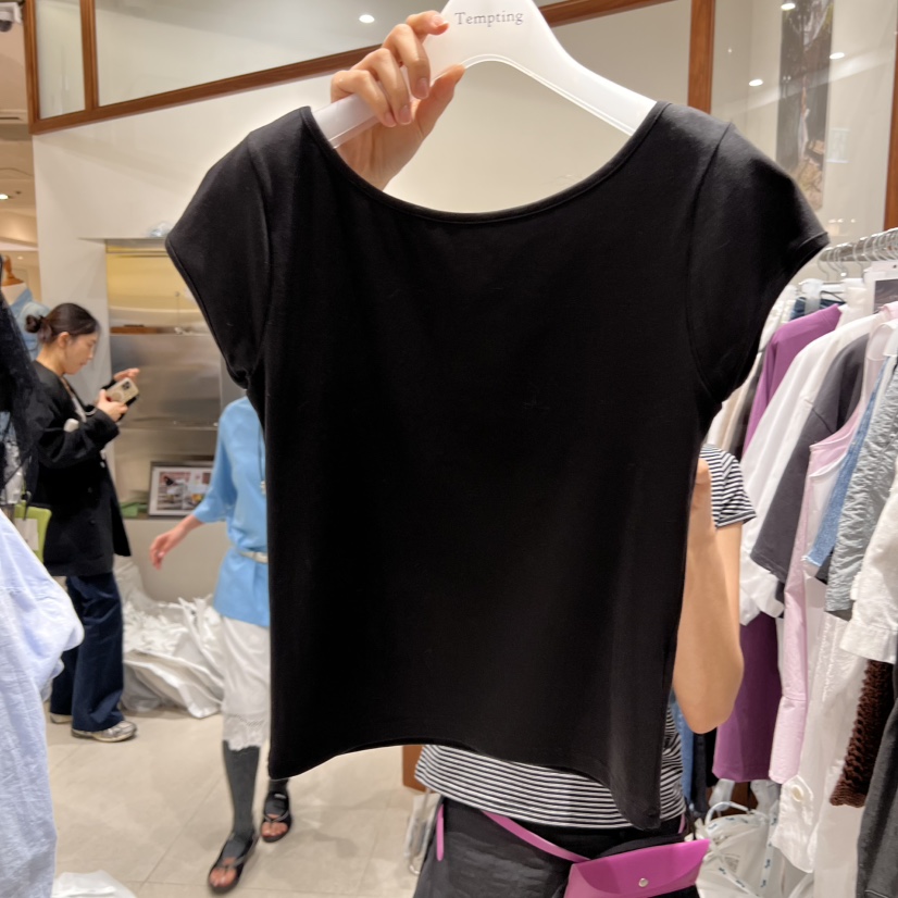 TEMPTING韓國代購女裝新品推薦人氣休閑時尚真品T恤兩面可穿TEMPTINGT恤圖色4