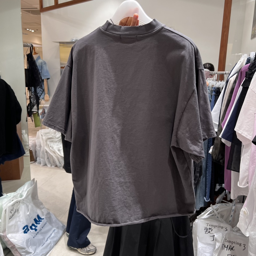 TEMPTING東大門代購女裝新品職業25春夏時尚真品休閑熱賣T恤TEMPTINGT恤