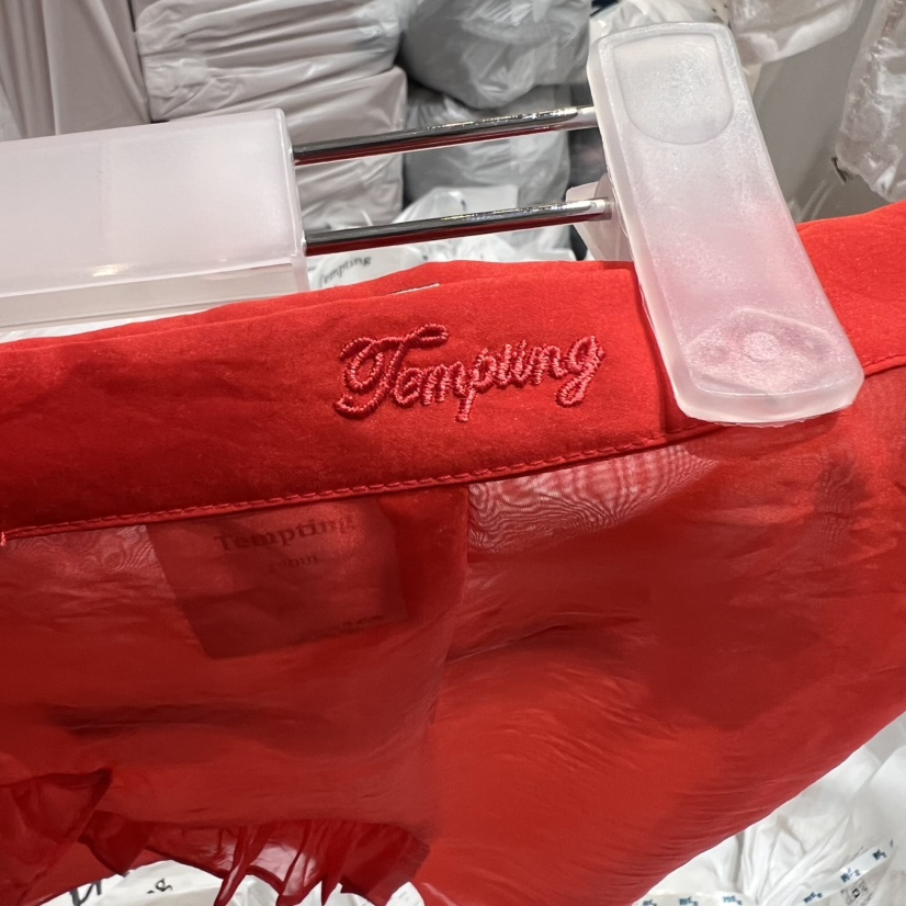 TEMPTING韓國代購女裝新品熱賣職業25春夏半身裙中短裙透明TEMPTING半身裙/中短裙