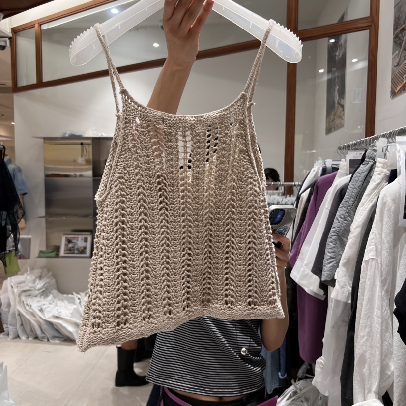 TEMPTING韓國代購女裝新款推薦熱賣時尚人氣職業25春夏吊帶背心TEMPTING吊帶/背心