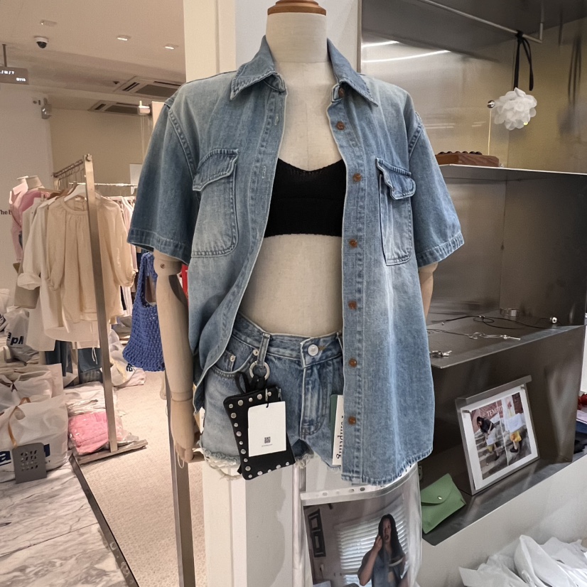 TEMPTING東大門代購女士新品時尚熱賣25春夏推薦短褲不含腰帶TEMPTING短褲