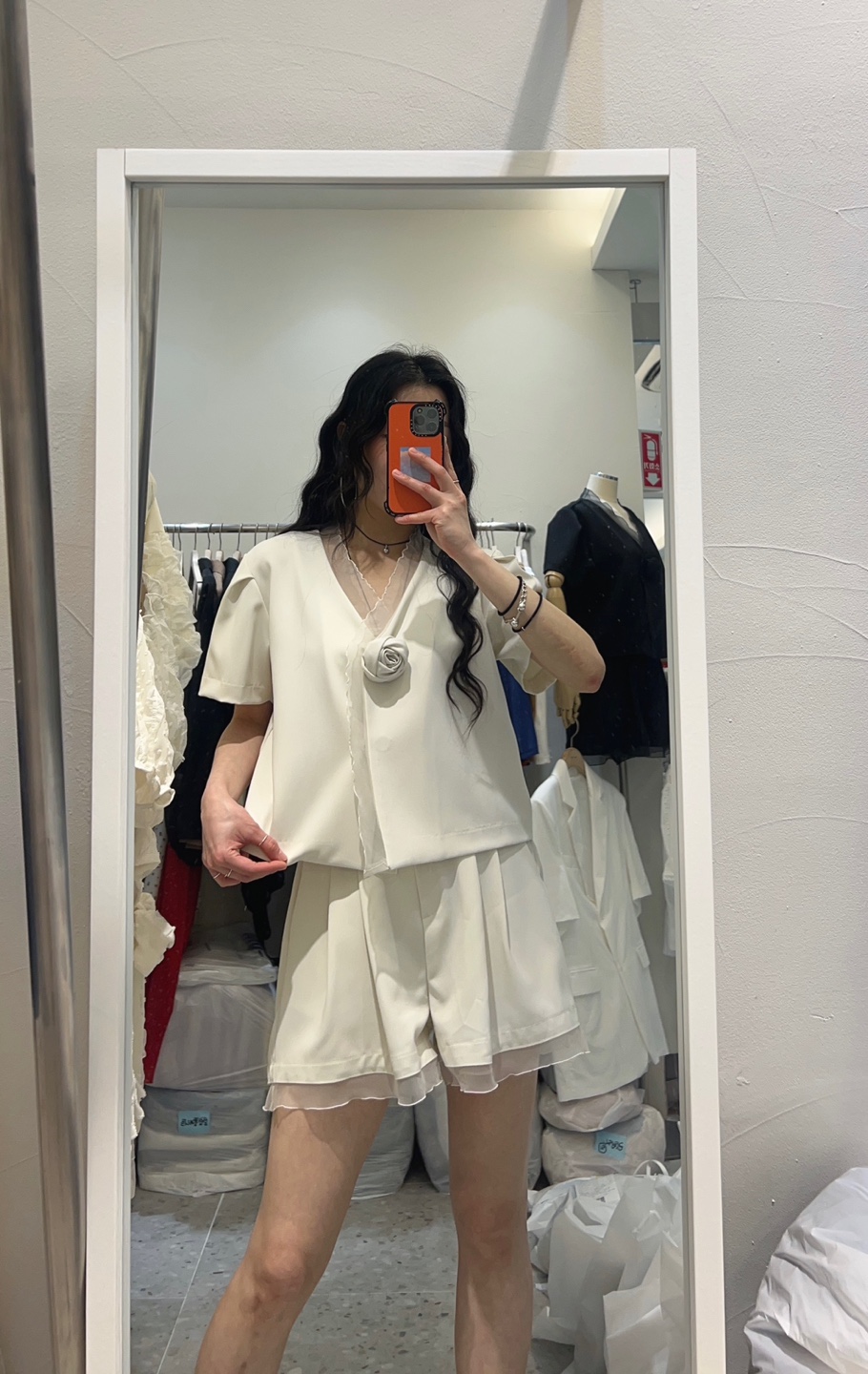 ROU.TINE東大門實拍女裝新款人氣推薦休閑時尚熱賣襯衫蕾絲衫ROU.TINE襯衫/蕾絲衫