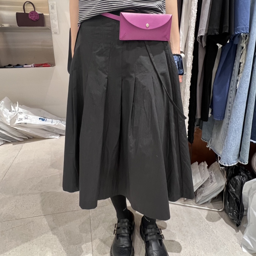TEMPTING東大門直郵女裝新款熱賣時尚半身裙中短裙不含腰帶TEMPTING半身裙/中短裙圖色2