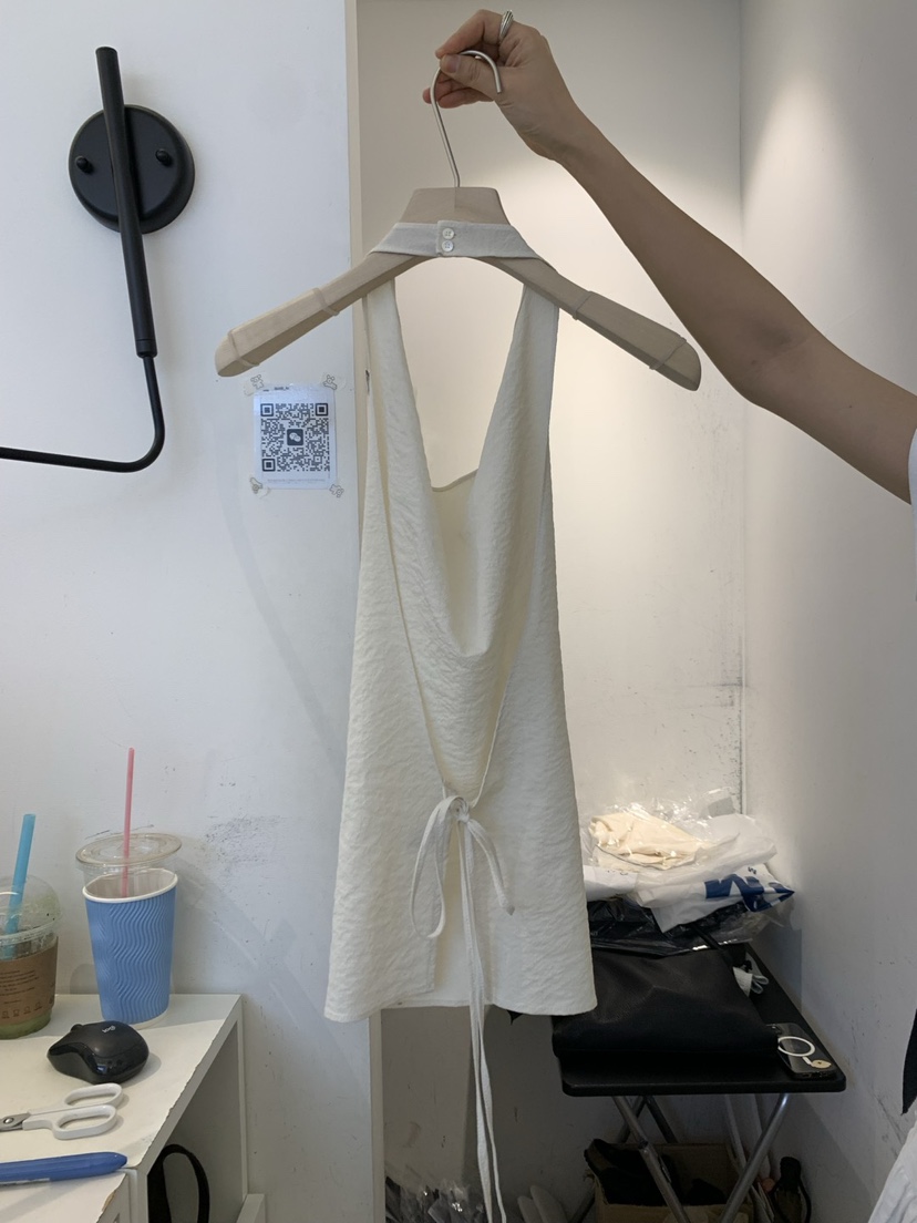 OUVIR東大門直郵女裝新款25春夏真品熱賣推薦職業吊帶背心透明O.V.R/OUVIR吊帶/背心