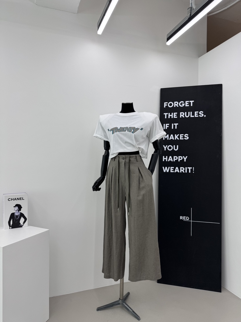 RED-A東大門代購女裝新品休閑熱賣25春夏真品推薦人氣休閑褲RED-A休閑褲