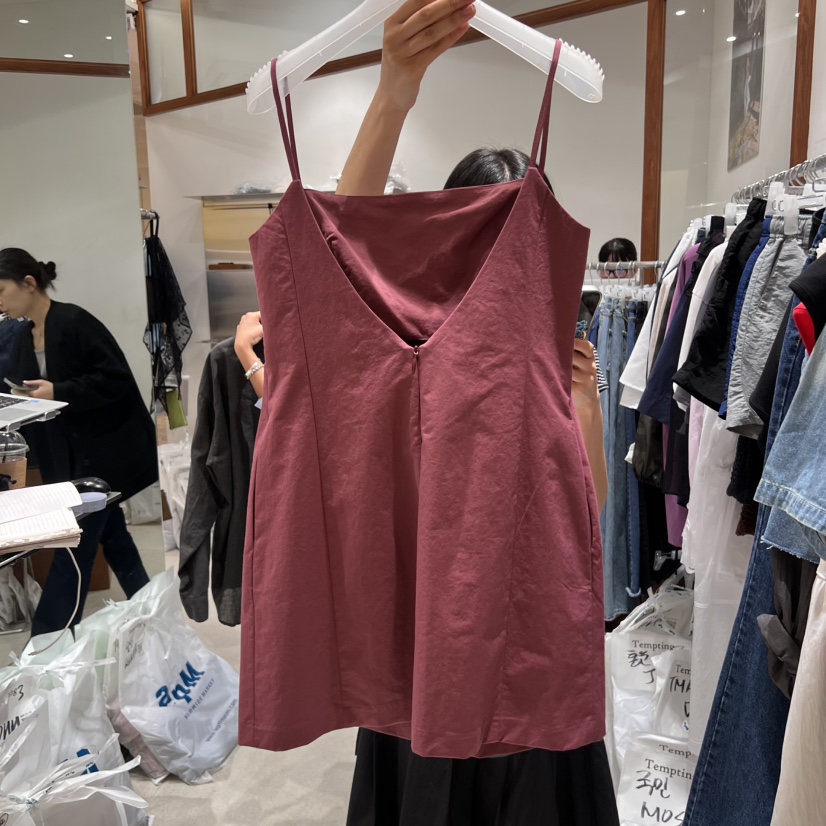 TEMPTING韓國直郵女士新款推薦熱賣時尚休閑連衣裙不含腰帶TEMPTING連衣裙