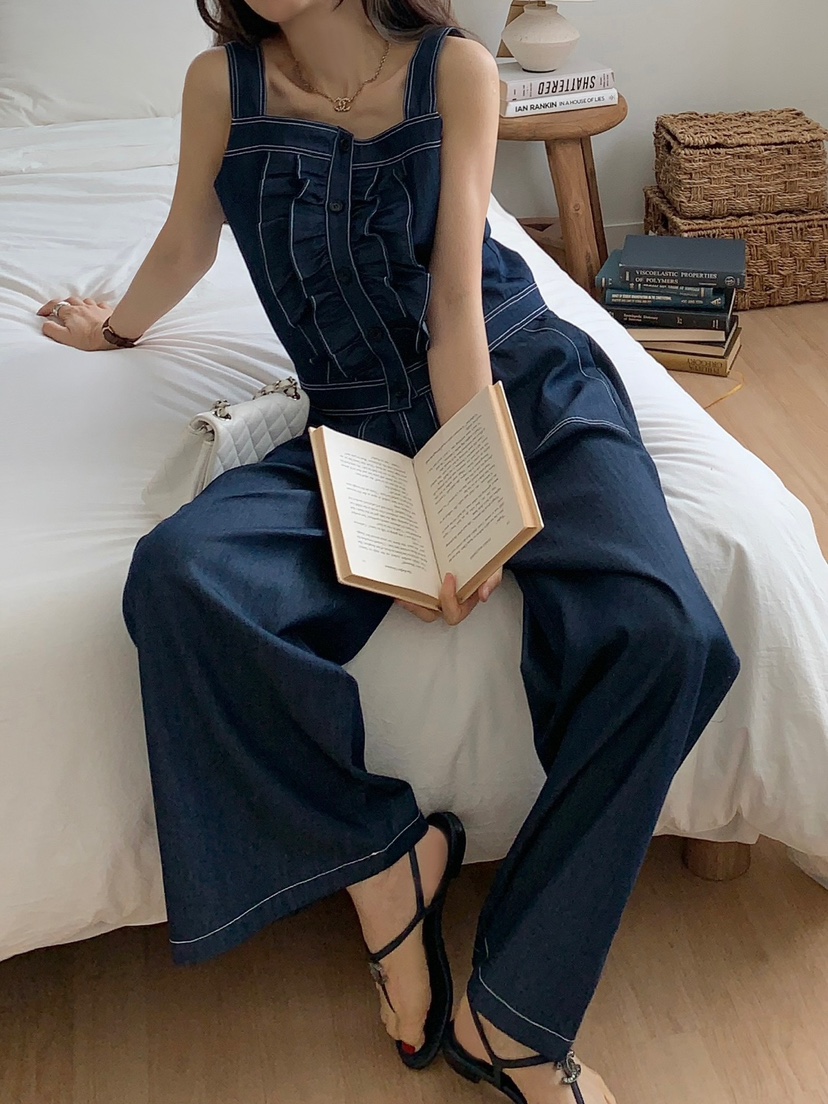 ROU.TINE東大門直郵女裝新品熱賣時尚人氣推薦職業休閑牛仔褲ROU.TINE牛仔褲