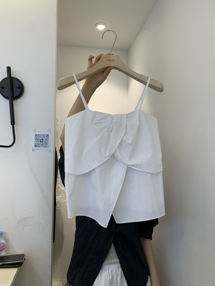 OUVIR韓國直郵女士新款25春夏時尚熱賣人氣職業推薦吊帶背心O.V.R/OUVIR吊帶/背心