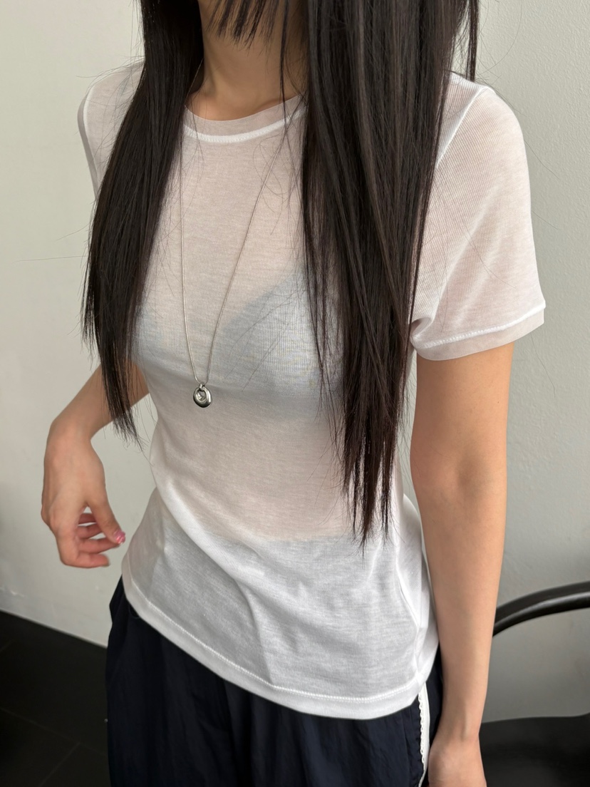 Verbena韓國代購女士新款熱賣休閑職業人氣25春夏推薦時尚T恤VerbenaT恤