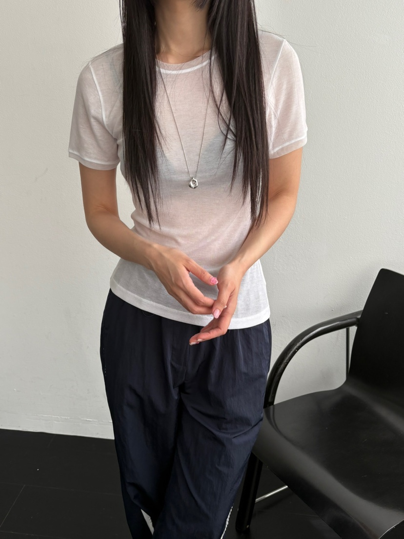 Verbena韓國代購女士新款熱賣休閑職業人氣25春夏推薦時尚T恤VerbenaT恤