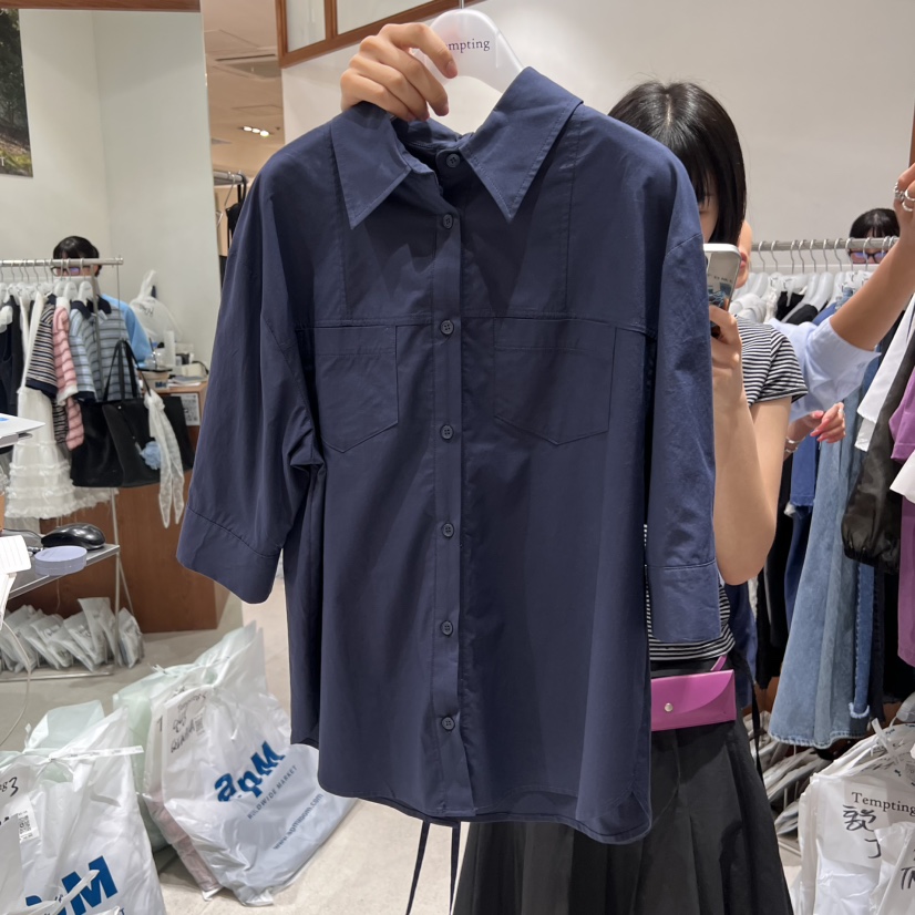 TEMPTING東大門實拍女裝新品人氣職業熱賣真品推薦襯衫蕾絲衫TEMPTING襯衫/蕾絲衫圖色2