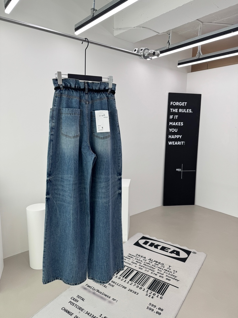 RED-A東大門直郵女士新品熱賣時尚職業真品人氣休閑牛仔褲RED-A牛仔褲