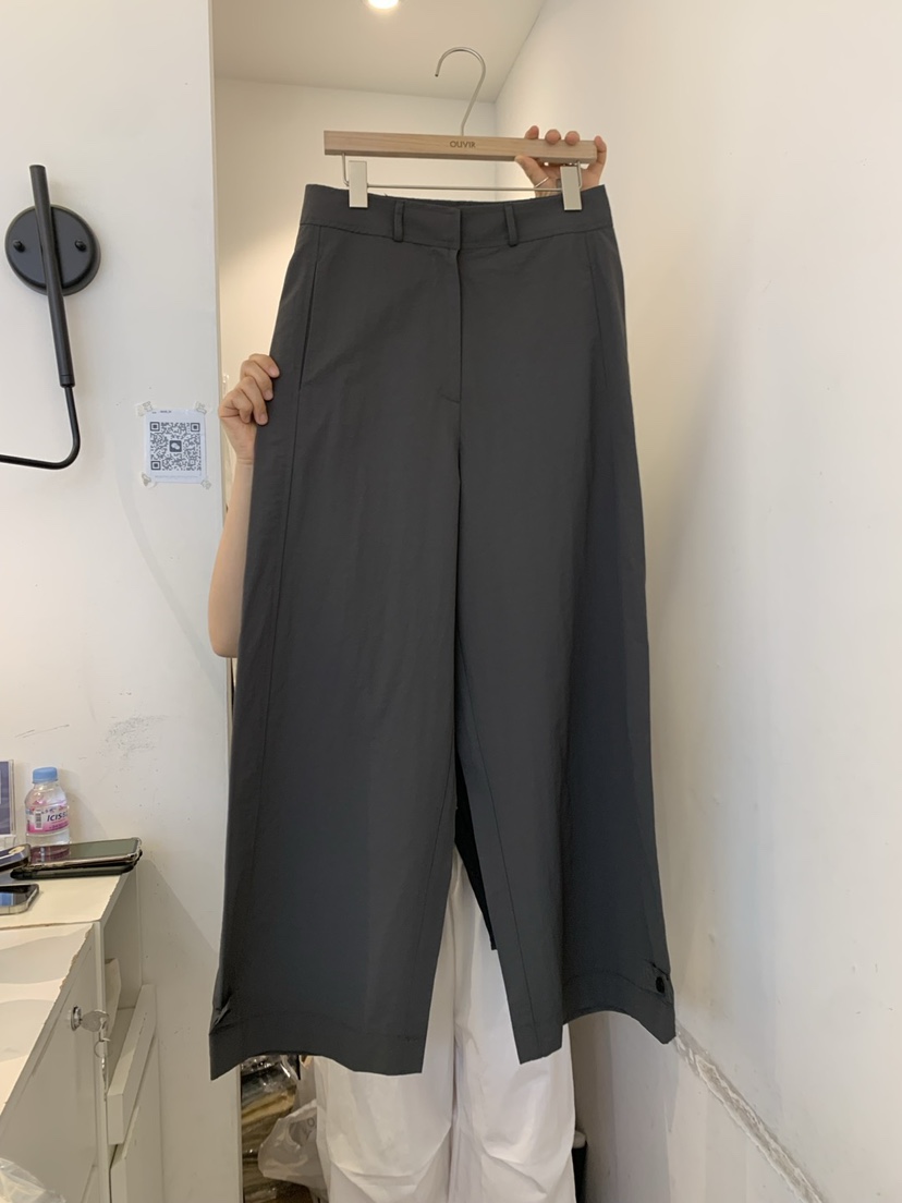 OUVIR東大門實拍女士新品推薦時尚真品熱賣職業25春夏休閑褲O.V.R/OUVIR休閑褲圖色2