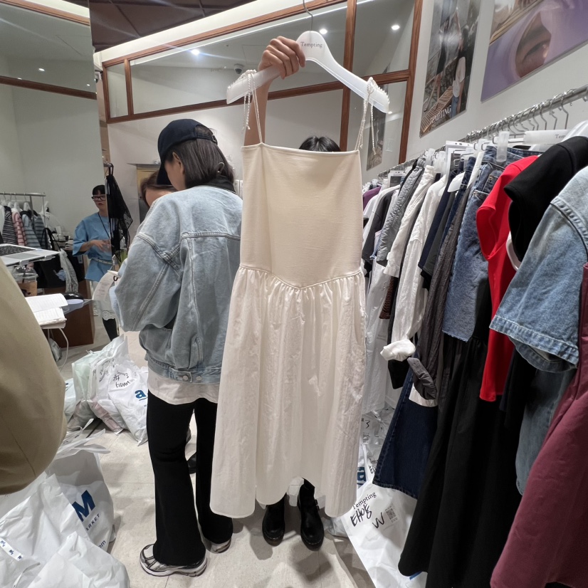 TEMPTING韓國代購女士新品熱賣推薦人氣時尚職業真品連衣裙TEMPTING連衣裙