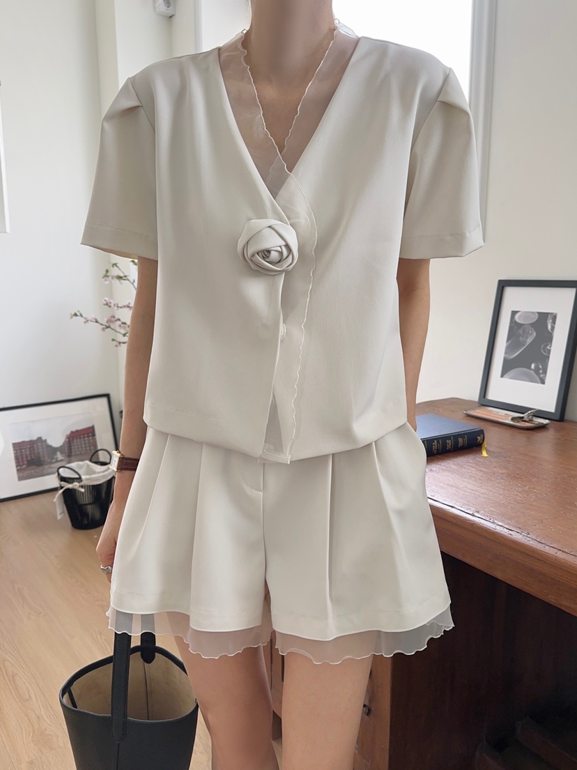 ROU.TINE韓國代購女士新品人氣休閑真品熱賣時尚職業推薦短褲ROU.TINE短褲