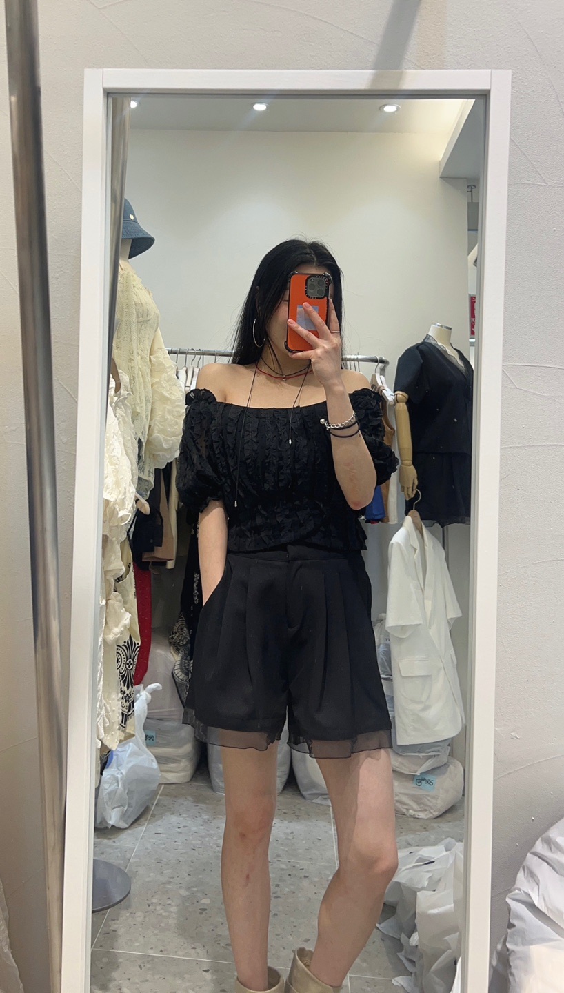 ROU.TINE韓國代購女士新品人氣休閑真品熱賣時尚職業推薦短褲ROU.TINE短褲
