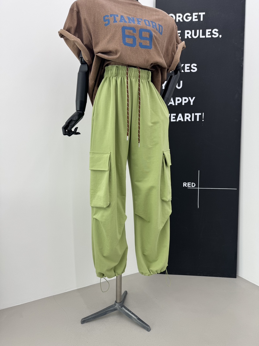 RED-A東大門實拍女裝新品熱賣時尚推薦25春夏休閑褲工裝褲RED-A休閑褲