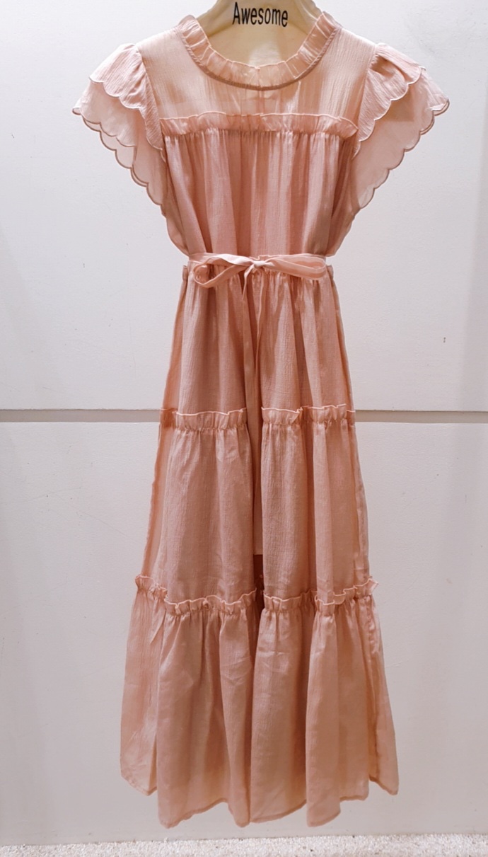 AWESOME-P東大門實拍女裝新款人氣職業真品推薦連衣裙含腰帶AWESOME-P連衣裙圖色2