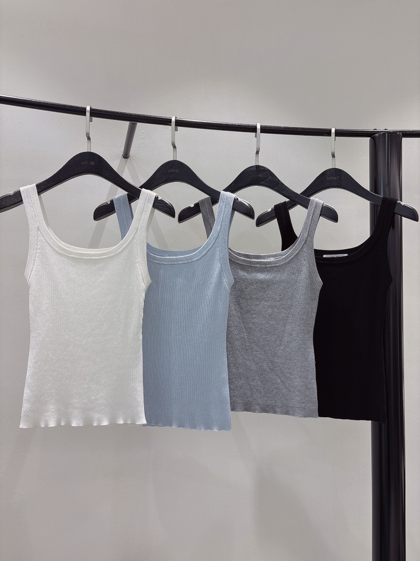 MINI BE東大門直郵女士新品真品職業人氣25春夏休閑吊帶背心MINI BE吊帶/背心