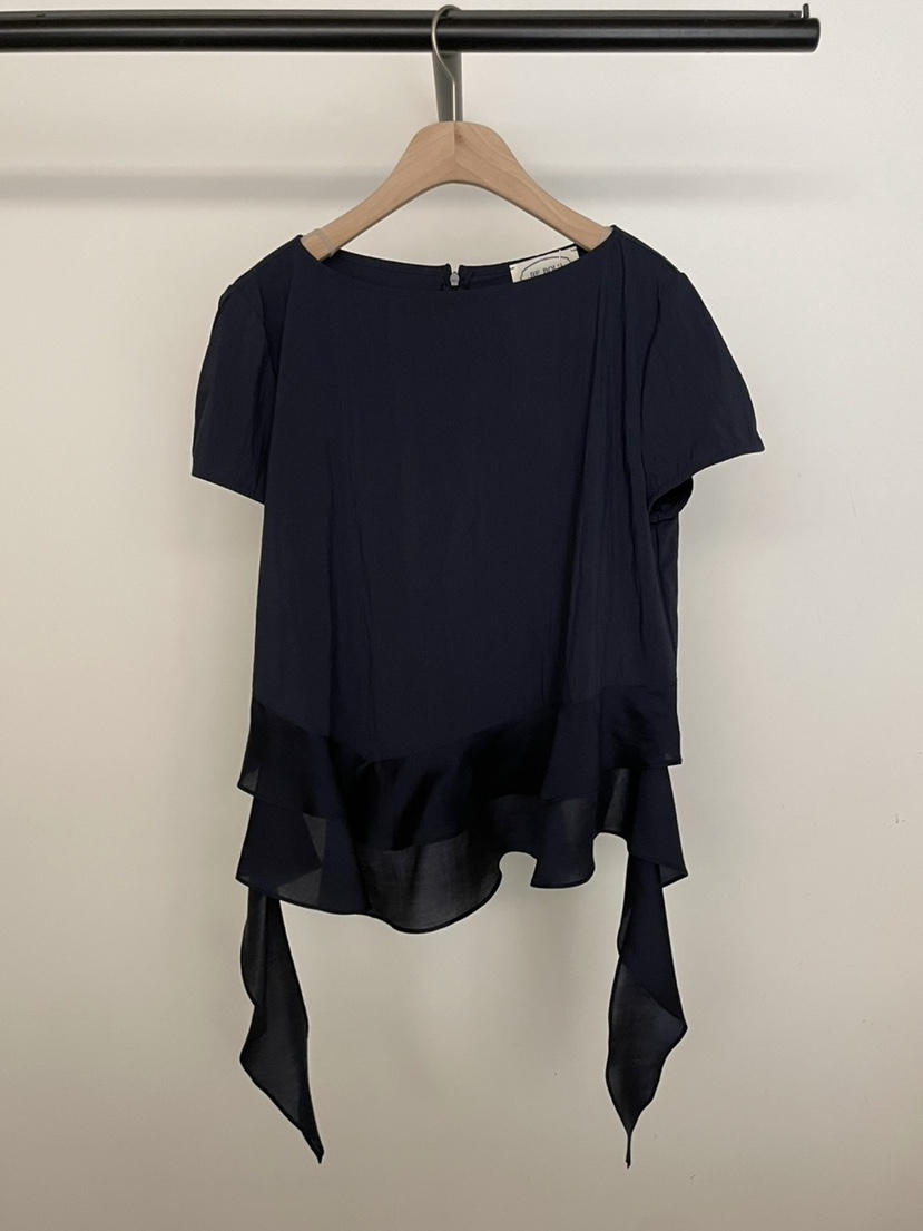 BOLD-A東大門直郵女士新品時尚職業休閑熱賣襯衫蕾絲衫荷葉邊RE BOLD襯衫/蕾絲衫圖色2