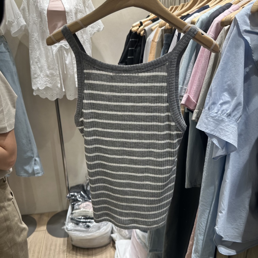 2ND GATE韓國代購女裝新品推薦職業休閑人氣25春夏吊帶背心2ND GATE吊帶/背心