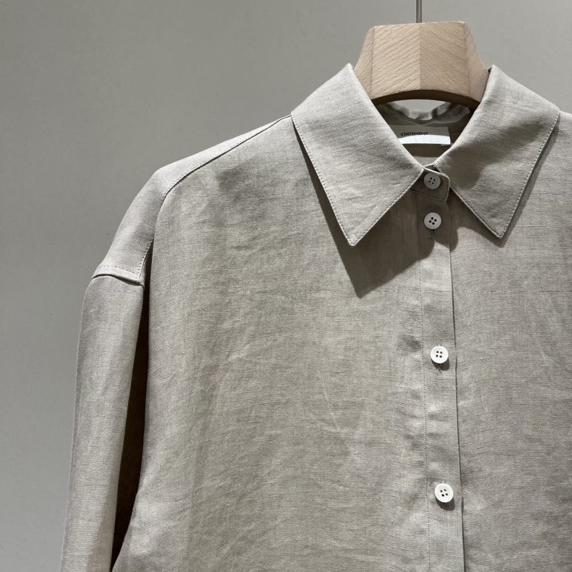 STATEMENT東大門代購女士新品職業真品25春夏休閑襯衫蕾絲衫STATEMENT襯衫/蕾絲衫