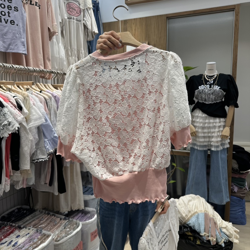 MARI CO東大門代購女士新品休閑時尚人氣職業推薦襯衫蕾絲衫MARI CO襯衫/蕾絲衫