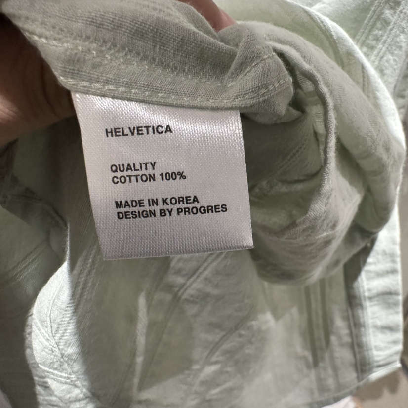 HELVETICA東大門直郵女裝新品時尚25春夏真品推薦襯衫蕾絲衫HELVETICA襯衫/蕾絲衫