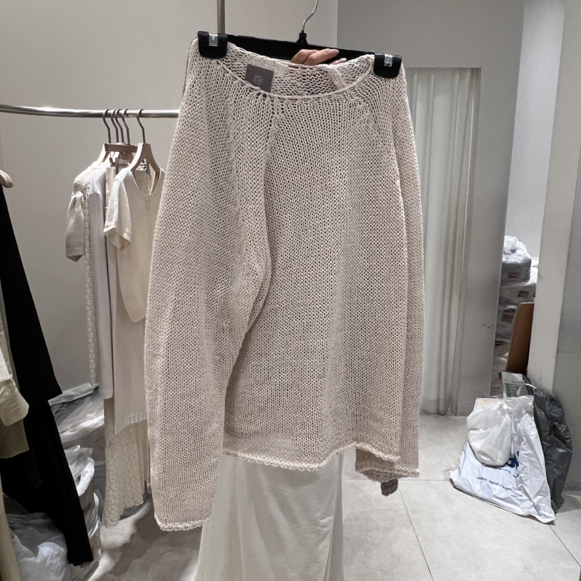 GLOW AND NYMPH東大門直郵女士新品真品人氣職業25春夏針織衫GLOW AND NYMPH針織衫圖色2