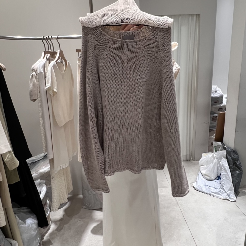 GLOW AND NYMPH東大門直郵女士新品真品人氣職業25春夏針織衫GLOW AND NYMPH針織衫圖色3