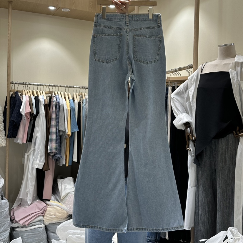 VINTAGE VIBE東大門直郵女裝新品職業休閑25春夏推薦牛仔褲VINTAGE VIBE牛仔褲