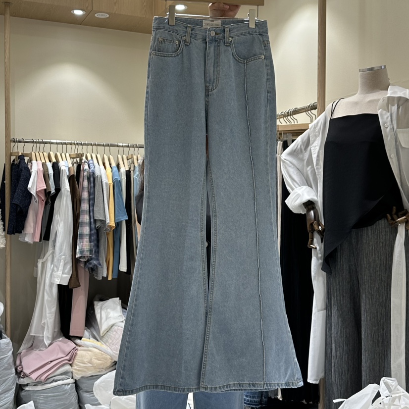 VINTAGE VIBE東大門直郵女裝新品職業休閑25春夏推薦牛仔褲VINTAGE VIBE牛仔褲
