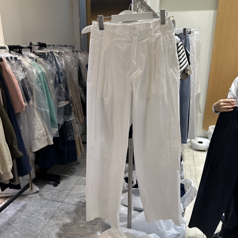 THE SIGNATURE東大門代購女裝新款真品時尚休閑褲斜紋棉布THE SIGNATURE休閑褲