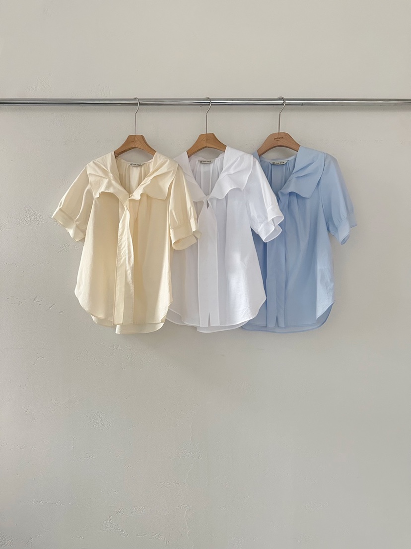 2ND GATE東大門實拍女士新款推薦25春夏真品時尚襯衫蕾絲衫2ND GATE襯衫/蕾絲衫