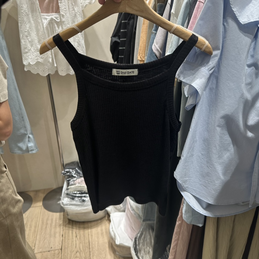 2ND GATE韓國代購女士新款休閑職業25春夏推薦時尚吊帶背心2ND GATE吊帶/背心圖色4